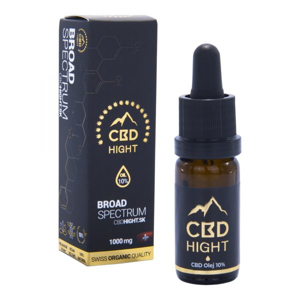 CBD olej 10% Broad Spectrum