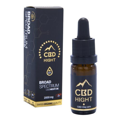 CBD olej HighT 20% Broad Spectrum