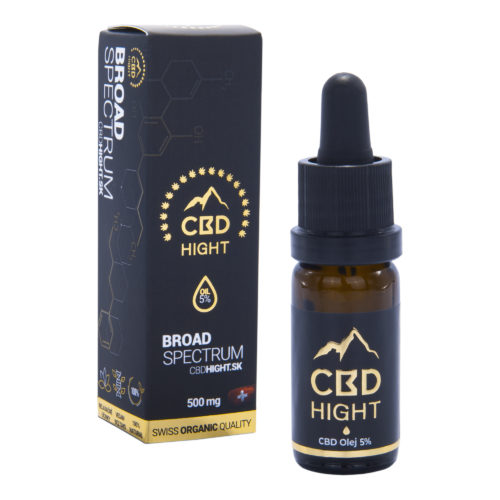 CBD olej HighT 5% Broad Spectrum