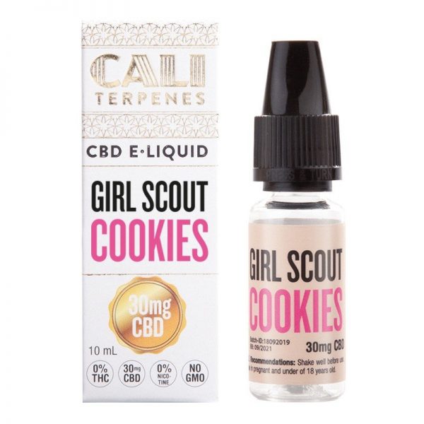 E-liquid Girl Scout Cookies CBD 100mg 10ml 0% Nicotine