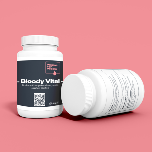 CBD Bloody Vital, protein 120 kapsúl