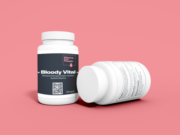 CBD Bloody Vital, protein 120 kapsúl